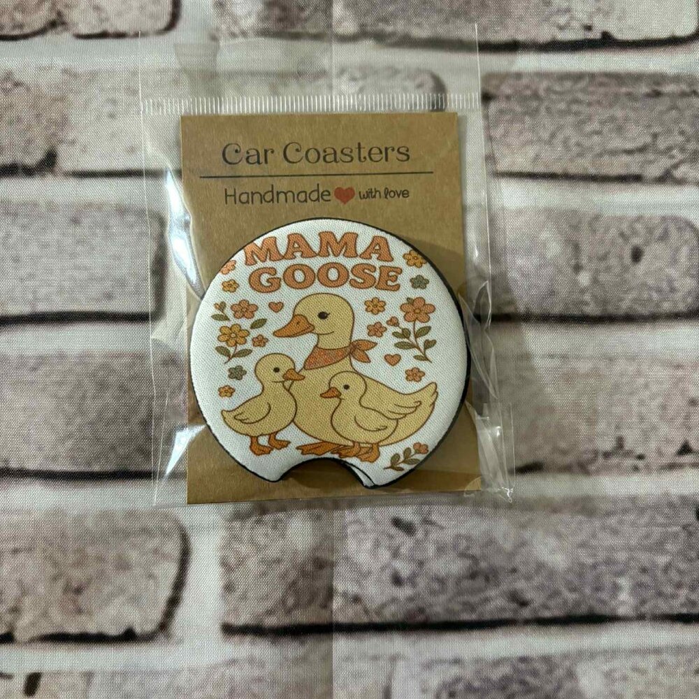 Mama Goose Car Coasters